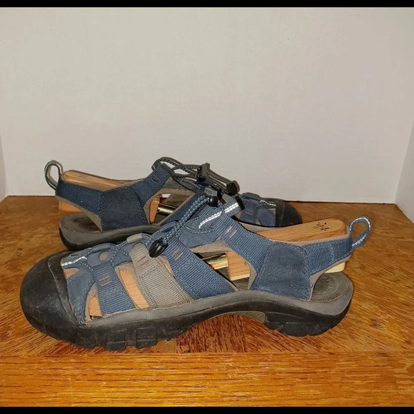 Keen Newport H2 Men's Blue Grey Sport Sandals 1012206 Size US 9 Preowned. - Picture 4 of 11
